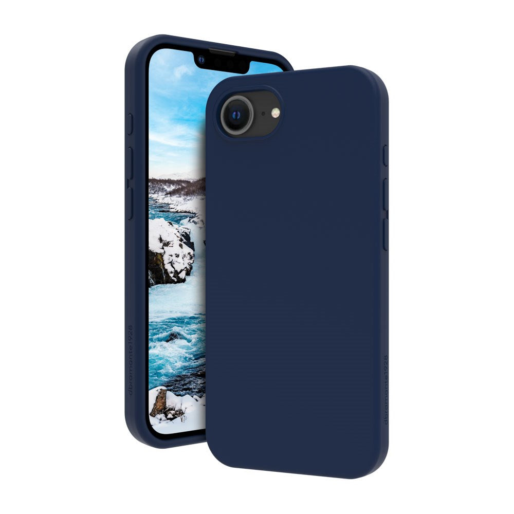dbramante1928 iPhone iPhone 17e / 16e Monaco Deksel - MagSafe Kompatibel - Pacific Blue