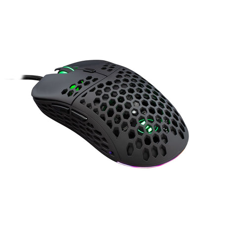 White Shark NAGINATA Gaming Mus - 6D / 16000 DPI - Svart