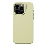 Nudient iPhone 15 Pro Base Silicone Deksel - Pale Yellow