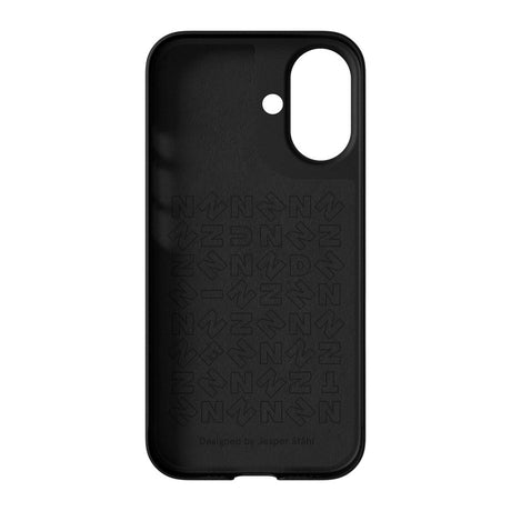 Nudient Thin Case iPhone 16 Deksel - MagSafe Kompatibel  - Ink Black