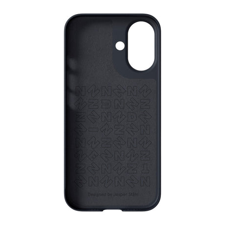 Nudient Thin Case iPhone 16 Deksel - MagSafe Kompatibel  - Midwinter Blue