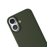Nudient Thin Case iPhone 16 Deksel - MagSafe Kompatibel  - Pine Green