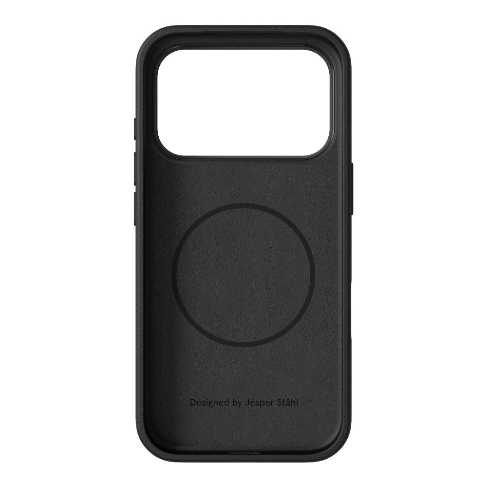 iPhone 18 Pro / 17 Pro Nudient Bold Case Deksel - MagSafe Kompatibel - Charcoal Black