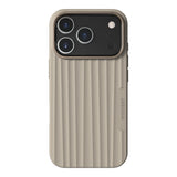 iPhone 18 Pro / 17 Pro Nudient Bold Case Deksel - MagSafe Kompatibel - Linen Beige