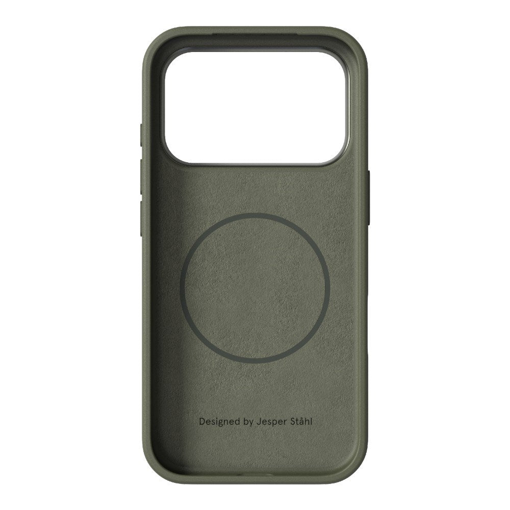 iPhone 18 Pro / 17 Pro Nudient Bold Case Deksel - MagSafe Kompatibel - Olive Green