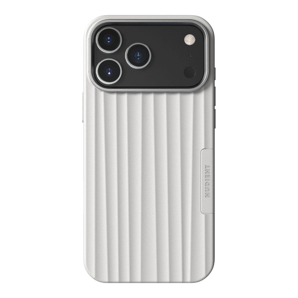 iPhone 18 Pro Max / 17 Pro Max Nudient Bold Case Deksel - MagSafe Kompatibel - Chalk White