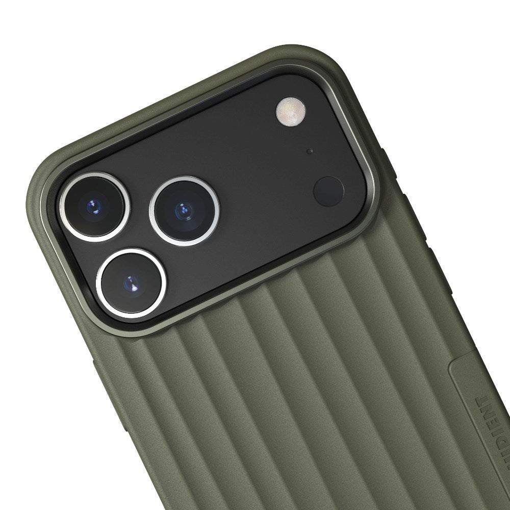 iPhone 18 Pro Max / 17 Pro Max Nudient Bold Case Deksel - MagSafe Kompatibel - Olive Green
