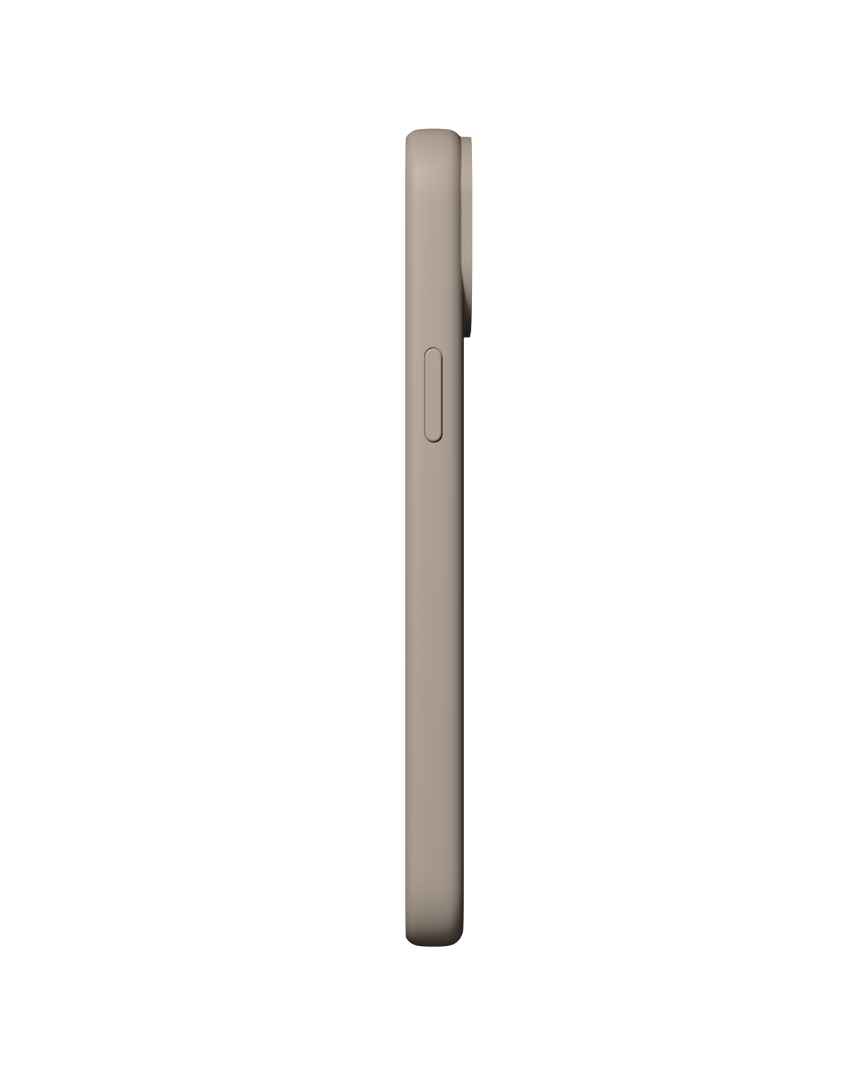Nudient iPhone 15 Base Silicone Deksel - Peach Orange