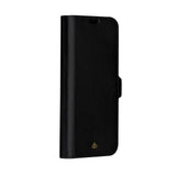 iPhone 14 Plus dbramante1928 New York 2-i-1 Ekte Skinn Flip Deksel - Night Black