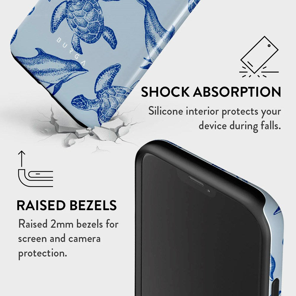 iPhone 12 / 12 Pro Burga Tough Fashion Deksel - MagSafe Kompatibel - Aquatic Dance