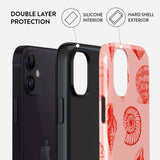 iPhone 12 / 12 Pro Burga Tough Fashion Deksel - MagSafe Kompatibel - Coastal Treasure