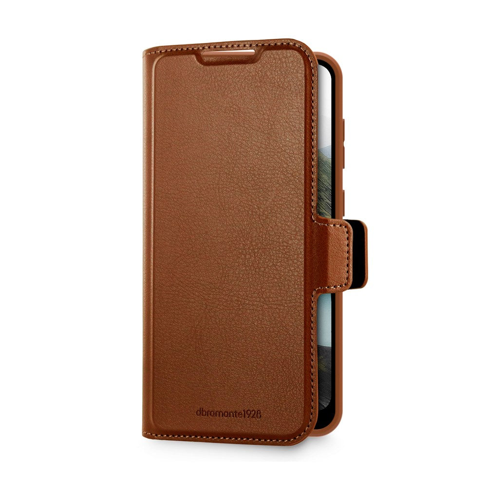 Samsung Galaxy A56 (5G) dbramante1928 Oslo Pro Slim Resirkulert Plast Deksel med Lommebok - Brun