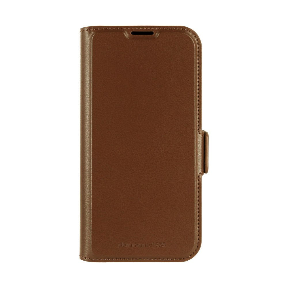 iPhone 17e / 16e dbramante1928 Oslo Pro Slim Resirkulert Plast Deksel med Lommebok - Dark Tan
