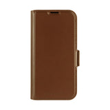 iPhone 17e / 16e dbramante1928 Oslo Pro Slim Resirkulert Plast Deksel med Lommebok - Dark Tan
