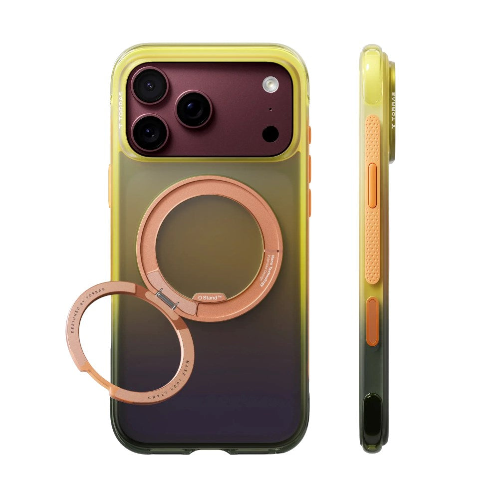 iPhone 18 Pro Max / 17 Pro Max TORRAS O3 Air Gradient Deksel - MagSafe Kompatibel - Arizona Glow