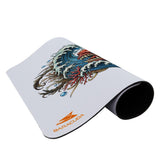 Baracuda CORAL M Gaming Musematte – 300 x 250 mm – Hvit