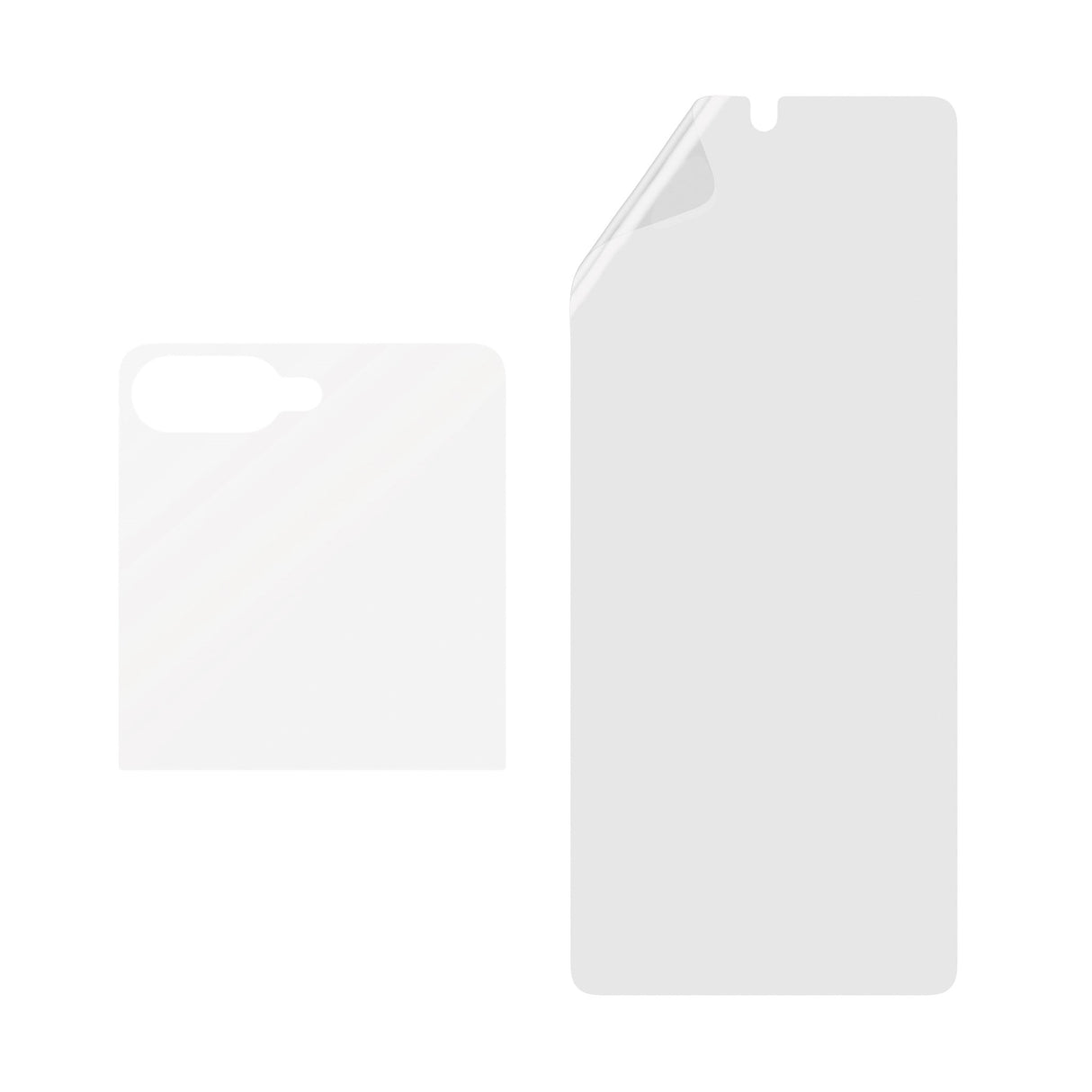 Samsung Galaxy Z Flip8 PanzerGlass® Skjermbeskytter og Skjermbeskytter (Full Protection) - Gjennomsiktig