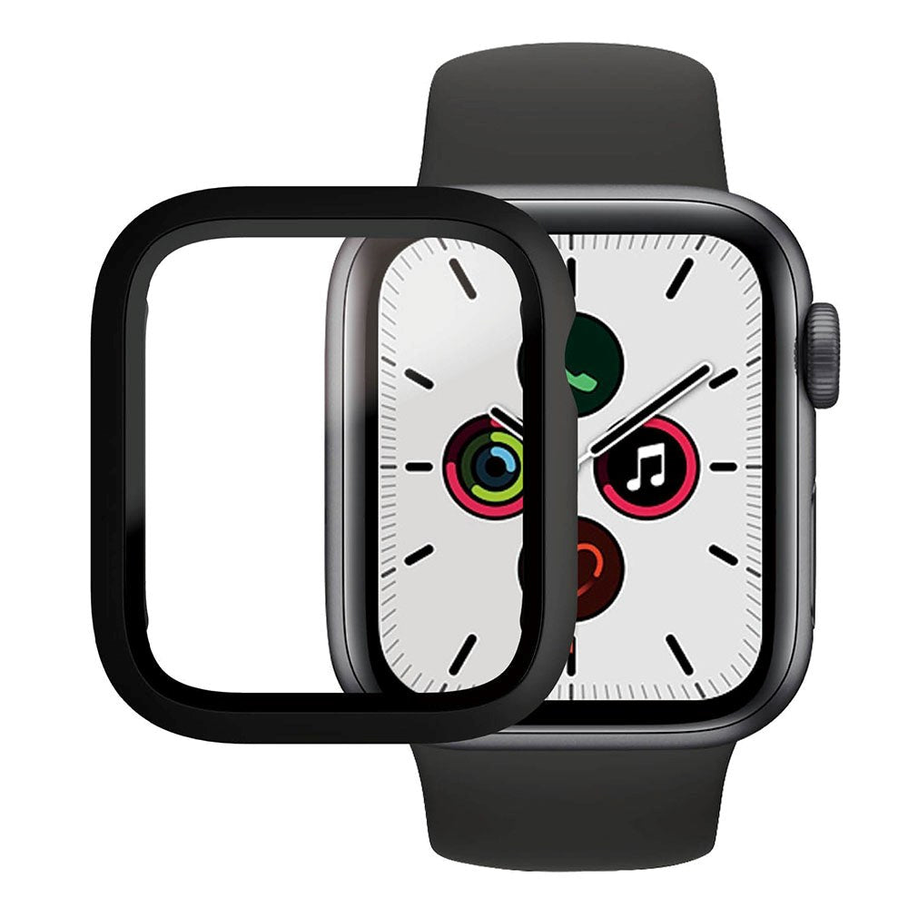 PanzerGlass Apple Watch SE/6/5/4 (44mm) Full Body Protection Deksel m. Innebygd skjermbeskyttelse - Sort
