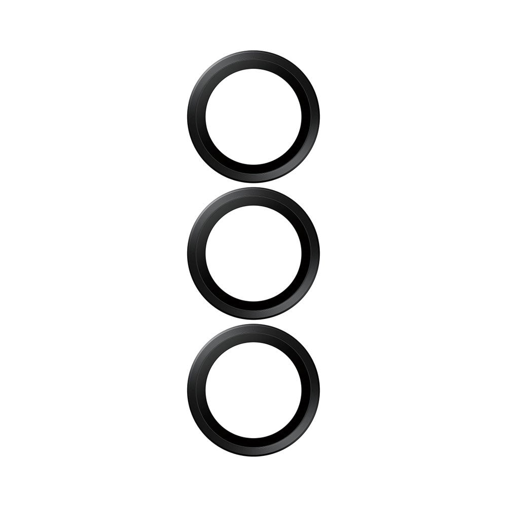 Samsung Galaxy S26 / S26+ (Plus) PanzerGlass Ceramic Hoops Kameralinsebeskyttelse med Monteringsramme - Svart