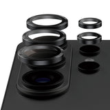 Samsung Galaxy S26 Ultra PanzerGlass Ceramic Hoops Kameralinsebeskyttelse med Monteringsramme - Svart