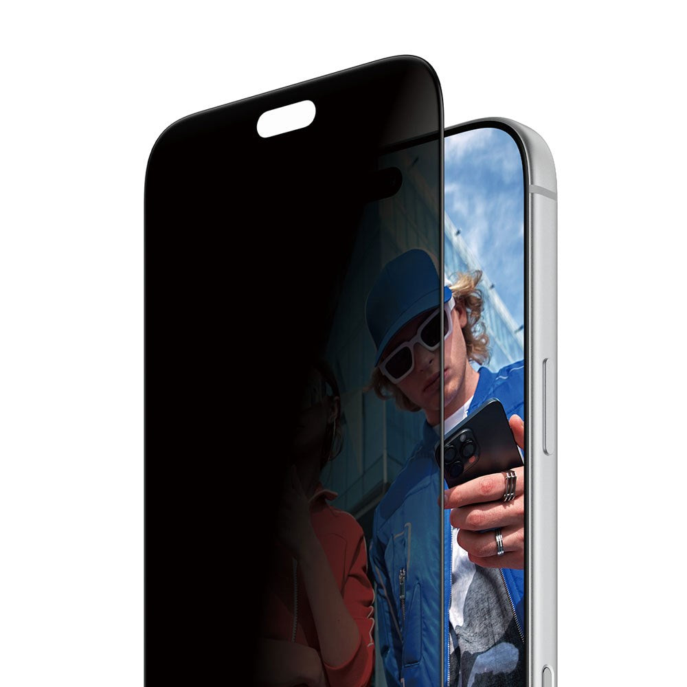 iPhone 18 Pro Max PanzerGlass Ultra Wide Fit Skjermbeskyttelsesglass m. FastFit In-A-Box - Privacy - Gjennomsiktig