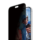 iPhone 18 Pro Max PanzerGlass Ultra Wide Fit Skjermbeskyttelsesglass m. FastFit In-A-Box - Privacy - Gjennomsiktig