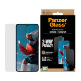 Samsung Galaxy S26 PanzerGlass 2-Way Privacy Skjermbeskyttelse med EasyAligner - Gjennomsiktig