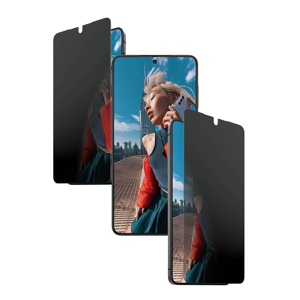 Samsung Galaxy S26+ (Plus) PanzerGlass 2-Way Privacy Skjermbeskyttelse med FastFit In-A-Box - Gjennomsiktig
