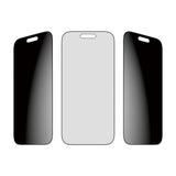 PanzerGlass iPhone 17 Pro 2-Way Privacy Skjermbeskyttelse - Ultra-Wide Fit - Gjennomsiktig