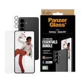 Samsung Galaxy S26+ (Plus) PanzerGlass Hoops 2-in-1 Bundle med EasyAligner / Skjermbeskyttelse (UWF) / Hoops Kamerabeskyttelse - Gjennomsiktig