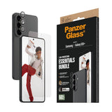 Samsung Galaxy S26+ (Plus) PanzerGlass Hoops 2-in-1 Bundle med EasyAligner / Skjermbeskyttelse (UWF) / Hoops Kamerabeskyttelse - Gjennomsiktig