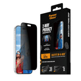 iPhone 18 Pro PanzerGlass Ultra Wide Fit Skjermbeskyttelsesglass m. FastFit In-A-Box - Privacy - Gjennomsiktig