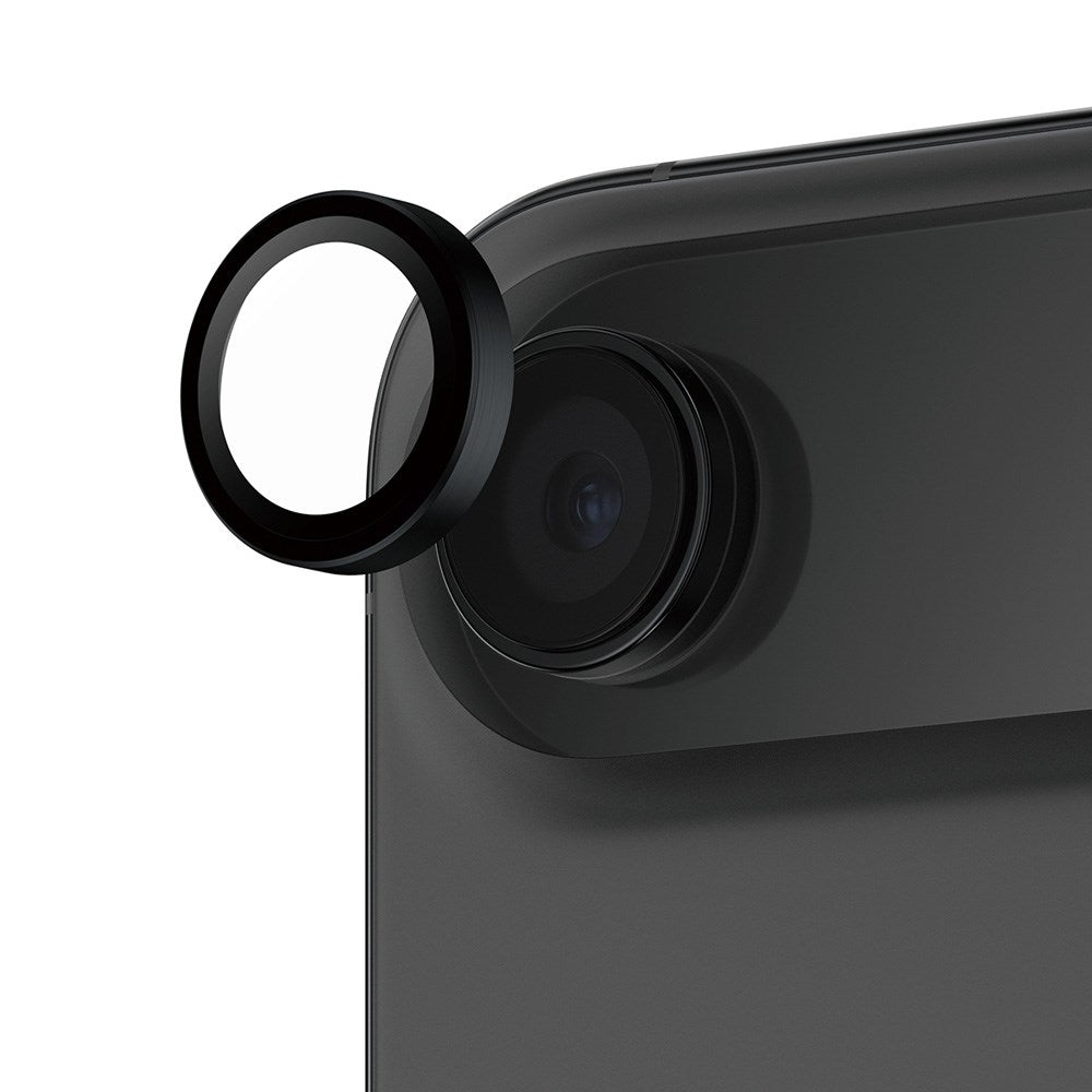 PanzerGlass iPhone Air Hoops Kameralinsebeskyttelse med Installasjonsramme - Svart