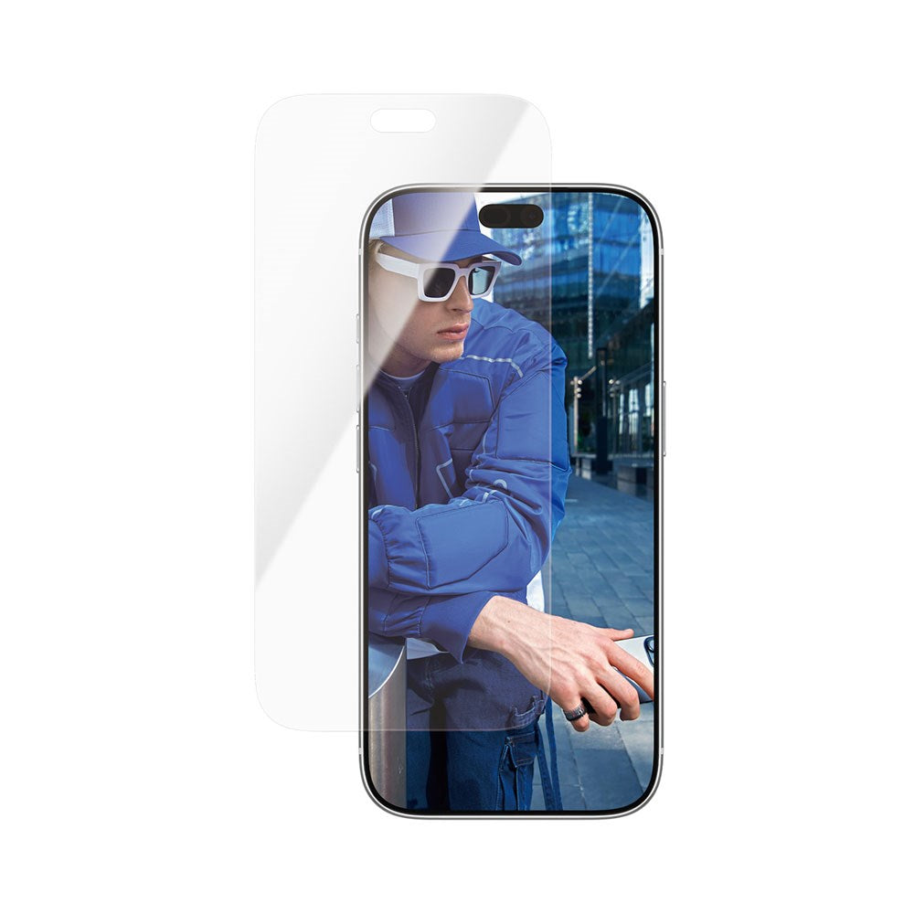 iPhone 18 Pro PanzerGlass Skjermbeskytter Classic Fit med EasyAligner – Gjennomsiktig