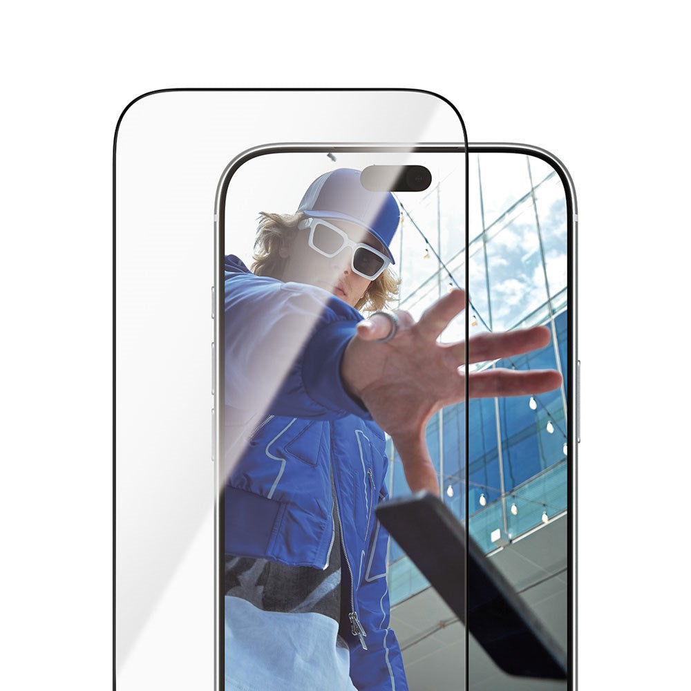 iPhone 18 Pro Max  / 17 Pro Max PanzerGlass Skjermbeskyttelsesglass m. FastFit In-A-Box - Ultra Wide Fit - Gjennomsiktig