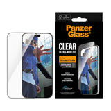 iPhone 18 Pro Max  / 17 Pro Max PanzerGlass Skjermbeskyttelsesglass - Ultra Wide Fit med EasyAligner - Gjennomsiktig