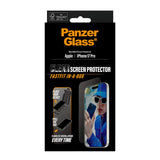 PanzerGlass iPhone 17 Pro Skjermbeskytterglass med FastFit In-A-Box - Ultra Wide Fit - Gjennomsiktig