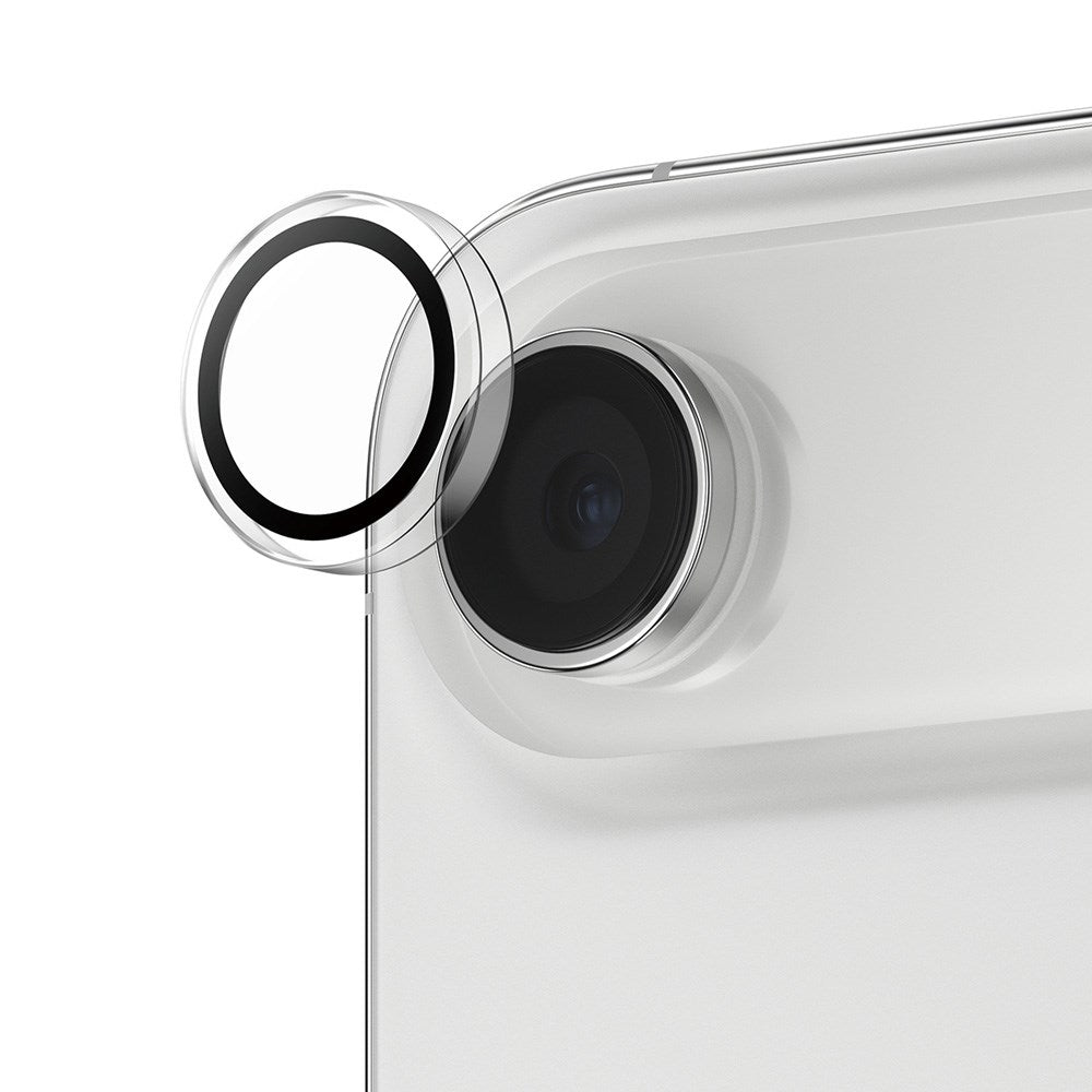 PanzerGlass iPhone Air Hoops Kameralinsebeskyttelse med Installasjonsramme - Gjennomsiktig