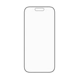 PanzerGlass iPhone 17 / 16 Pro Stealth Skjermbeskyttelse - Ultra-Wide Fit - Gjennomsiktig / Svart Kant