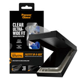 iPhone 18 Pro / 17 Pro PanzerGlass Skjermbeskyttelsesglass m. FastFit In-A-Box - Ultra Wide Fit - Gjennomsiktig