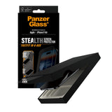 PanzerGlass iPhone Air Stealth Skjermbeskyttelse - Ultra-Wide Fit - Gjennomsiktig / Svart Kant