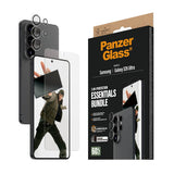 Samsung Galaxy S26 Ultra PanzerGlass Hoops 2-in-1 Bundle med EasyAligner / Skjermbeskyttelse (UWF) / Hoops Kamerabeskyttelse - Gjennomsiktig