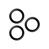 PanzerGlass iPhone 17 Pro / 17 Pro Max / 16 Pro / 16 Pro Max Ceramic Hoops Kameralinsebeskyttelse med Monteringsramme - Svart