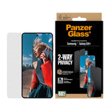 Samsung Galaxy S26+ (Plus) PanzerGlass 2-Way Privacy Skjermbeskyttelse med EasyAligner - Gjennomsiktig