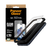 PanzerGlass iPhone 17 Pro Max Skjermbeskytterglass med EasyAligner - Ultra Wide Fit - Gjennomsiktig