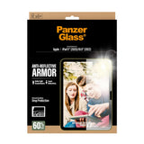 PanzerGlass iPad 11" (2025) / 10.9" (2024 / 2022) Ultra-Wide Fit Anti-Reflective Armor Skjermbeskyttelsesglass m. Installasjonsramme - Gjennomsiktig