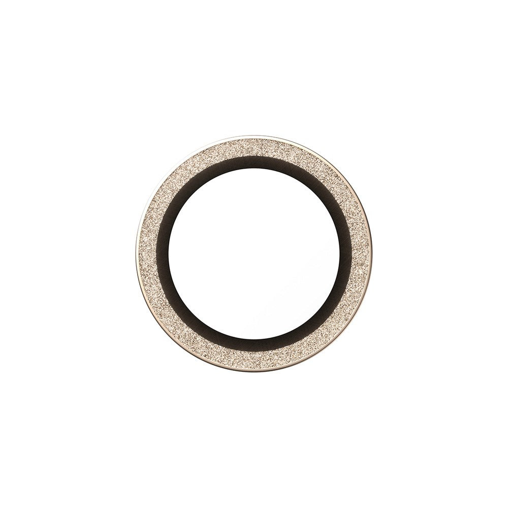 PanzerGlass iPhone Air Hoops Kameralinsebeskyttelse med Installasjonsramme - Glitter Gull