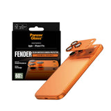 iPhone 17 Pro PanzerGlass FENDER Kameralinsebeskyttelse - Cosmic Orange