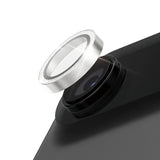 PanzerGlass iPhone Air Hoops Kameralinsebeskyttelse med Installasjonsramme - Glitter Sølv