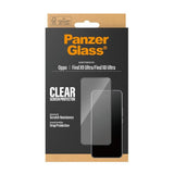 OPPO Find X9 Ultra PanzerGlass Skjermbeskyttelsesglass - Ultra Wide Fit med EasyAligner - Gjennomsiktig